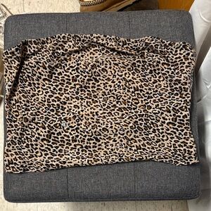 SHEIN Animal Print tube top